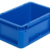 Alpha Paletten & Boxen 1658731 Pojemnik do sztaplowania nadaje się na żywność (D x S x W) 300 x 200 x 120 mm niebieski 1