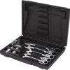 KS Tools 503.4867 503.4867 Zestaw kluczy płasko oczkowych Rozmiar klucza (metryczny) (tylko do tytułu) 8 - 53 mm