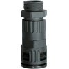 Hose screw fitting, M63, plastic, IP66, black, (L) 139 mm, 15109054263