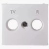 VALENA Klawisz TV-RD 2 otwory, biały 774442