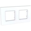 UNICA QUADRO Ramka 2 podwójna biel polarna MGU2.704.18 SCHNEIDER ELECTRIC