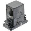 Grommet housing, size 6B, die-cast aluminum, 1 x M40, angled, central locking, IP65/IP68/IP6K9K, 19405060583