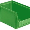 BRB Lagertechnik 974416 Skrzynka magazynowa nadaje się na żywność (S x W x G) 145 x 125 x 230 mm zielony 27 szt.