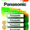 4 x akumulatorki Panasonic Infinium R6 AA 2100mAh