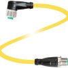 Pepperl+Fuchs 240776-0013 Złącze konfekcjonowane czujnika/aktuatora V1-W-YE5M-PVC-U-V1-G, piny: 4, 4, 5 m, 1 szt.