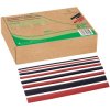 Quadrios 19011CA094 Heatshrink Set 200 Parts Black & Red 2:1 Shrinkage