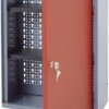 Küpper 70332 Szafka narzędziowa do powieszenia (S x W x G) 40 x 60 x 19 cm czerwony, srebrny
