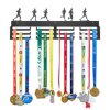 Wieszak metalowy na medale biegacze 60cm