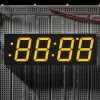 Yellow 7-segment clock display - 1.2