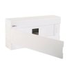 Rozdzielnica natynkowa 18 modułowa 1x18M drzwi pełne IP40 SRn-18/B (N+PE) 1.15 ELEKTRO-PLAST