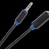 Przedłużacz wtyk JACK 3,5mm - gniazdo JACK 3,5mm długość 1,8m