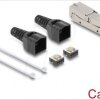 87064 RJ45 connector LSA > LSA, Cat.6a, tool-free