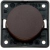 Integro Łącznik klawiszowy 1-biegunowy brązowy mat 936512501