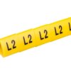 Oznacznik przewodów OZ-3/L2 żółty E04ZP-01020504800 /100szt./