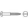 TOOLCRAFT TO-5446563 Wkręt do drewna z łbem płaskim 1.6 mm 12 mm Płaska DIN 96 mosiądz 500 szt.