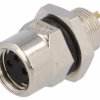 Złącze M8, żeńskie, PIN:3, gniazdo, proste, 60V 8-03PFFS-SH7001