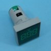 WOLT.20-500VAC GREEN LED KWA.32x32mm