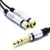 KABEL JACK 6.3 STEREO - 2 GNIAZDA 6,3 STEREO ROZDZIELACZ 5 m MK77 VITALCO
