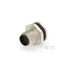 TE Connectivity T4130012121-000 M12 Rear Mount Male 12P Solder Wire
