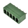 Łączówka; EDV-3.81-05P; 5 torów; R=3,81mm; 9,3mm; 8A; 300V; przewlekany (THT); proste; zamknięta; zielony; KLS; RoHS; STL1550