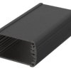 Aluminum enclosure kit, (L x W x H) 57 x 100 x 32 mm, black, IP65, 84066100.HMT1