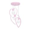 Lampa Wisząca Amore Pink 3Xe27