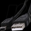 K5250SW.1,5 USB 2.0 cable, A-connector/Mini-B-USB-5P connector>1.5 m