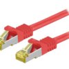 S/Ftp7-Cu-150Rd Patch Cord S/Ftp 6A Linka Cu Lszh Czerwony 15M 26Awg