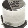 Aluminiowy kondensator elektrolityczny 220μF 50V dc SMD Panasonic 10 (Dia.) x 10.2mm