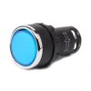 Przycisk sterowniczy monoblok, kryty, niestabilny, 2NO, niebieski T0-MB101DM