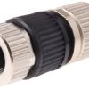 Złącze wielostykowe przemysłowe 4-pinowe M12 Montaż na kablu Gniazdo HARTING