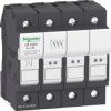 Fuse holder, 10 x 38 mm, 32 A, 690 V, DIN rail, DF103N