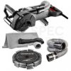 OUTLET Bruzdownica sieciowa 230V 2400W w zestawie z trzema tarczami 150x22,2mm i walizką GRAPHITE 59G371
