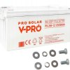AKUMULATOR VOLT POLSKA DEEP CYCLE VPRO SOLAR 12V 260AH VRLA BEZOBSŁUGOWY