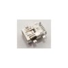 Gniazdo mini-USB 5-pin środkowy montaż SMD / USBM-012