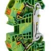 Listwa zaciskowa uziemienia Phoenix Contact poziomy: Pojedynczy 20 → 4AWGWciskane PT 16 N-PE 90A 250 V