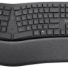 Klawiatura Trust Keyra ERGO Wireless Multi Keyboard DE Ergonomiczne Niemiecki, QWERTZ czarny