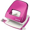 Leitz Hole Punch WOW 5008 Metal 2-hole 30 sheets pink