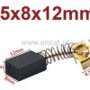 Szczotki węglowe 5x8x12mm; do elektronarzędzi