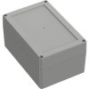 ABS enclosure, (L x W x H) 180 x 120 x 90 mm, light gray (RAL 7035), IP65, BYB-3-90H0239