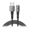Kabel USB-A do USB-C 3A 1,2m czarny Miccel