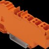 2006-8032 Distribution terminal 1x 6 mm²/6x 1.5 mm², orange