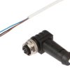 Złącze do samokonfekcjonowania M12 kątowa żeńskie druga końcówka niezarobiona 3-pinowe 5m PTFE 250V IP65 3x0.34mm² VK50H021