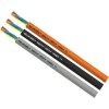 PVC sheathed cable H05VV-F 3 G 1.5 mm², AWG 16, unshielded, gray, 30217