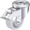 Blickle 749770 LER-PO 80G-FI-FA Rolka obrotowa z blachy stalowej Średnica koła: 80 mm Maksymalne obciążenie: 150 kg 1 sz