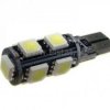 Żarówka samoch. 9xSMD 12V biała natur. W5W CANBUS