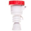 Gniazdo przenośne 4P 16A 400V czerwone IP66/IP67/IP68/IP69 6H IEC 309 HP GW62030H /opak. 25/