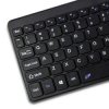Bezprzew.klaw.Touchpad 2.4GHz czarna Qoltec