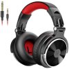OneOdio A-AA01-05 Pro-10 Over-ear headphones Stereo Black Red Foldable