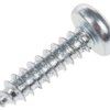 Wkręt samogwintujący długość 19mm Stalowe łeb Stożek, ocynkowana końcówka Pozi